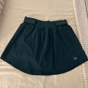 COPY - ALO Yoga Green Mini Skort Athletic Small